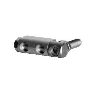Hliníkový/nerezový nastavovací pánt s M14 závitom