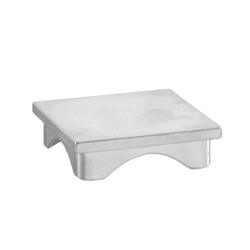 ug-226 Hliníková záslepka na profil 80x80x3 mm – bez rádiusu