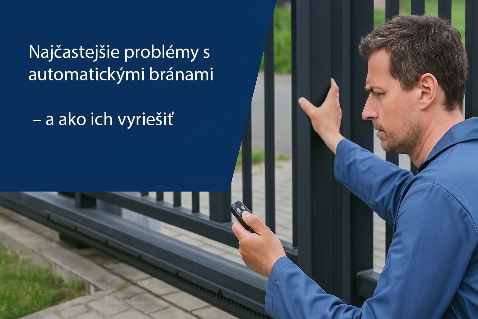 Najčastejšie problémy s automatickými bránami – a ako ich vyriešiť